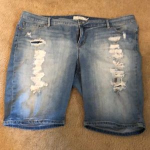 Plus size shorts